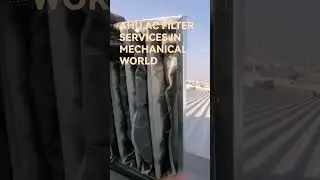 AHU AC FILTER SERVICES IN MECHANICAL WORLD