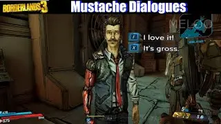 Borderlands 3 Character Differences - Rhys Mustache (Moze Fl4k Amara Zane)