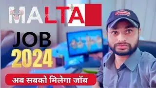 Get a job in Malta 2024 🇲🇹 | work visa | Salary | free job | @noontravels
