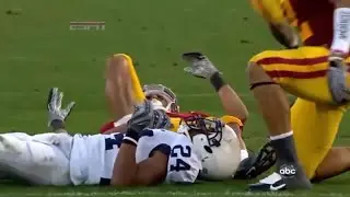Taylor Mays hit vs Penn State HD 60fps