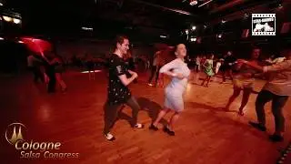 Sander & Miranda - social dancing @ Cologne Salsa Congress 2017