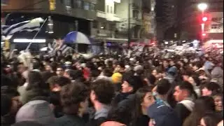 ASÍ FUERON LOS FESTEJOS DE URUGUAY CAMPEÓN DEL MUNDO. Sub 20