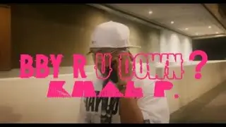 Khal P. - Bby R U Down? (Lyrics Visualizer)