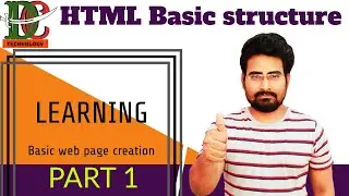 HTML learn about basic structure and tags img part 1
