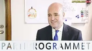 Fredrik Reinfeldt i Partiprogrammet