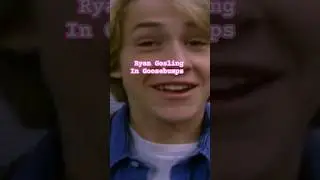 Ryan Gosling Goosebumps ‼️ #ryangosling #shorts #goosebumps  #humor #funny #90s #rlstine #throwback