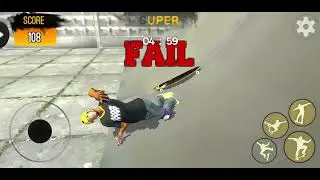 KAYAKNYA AKU PEMAIN SKATEBOARD YANG SEDIKIT CEROBOH😁😁freystal