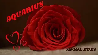 💘AQUARIUS💘Love Tarot Apr 2021~Deep spiritual connection-Thru each other you find the missing pieces