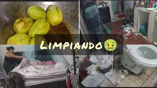 Limpieza / lave el bañó 🚽/¿estoy embarazada?/vlog/#vidareal #mamá #viral #limpieza