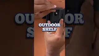 Outdoor Mounting with Zebozap: Floating Shelf & TV Mount!