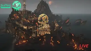 Molten sands fortress event with world event | Sea of thieves | #seaofthieves #livestream