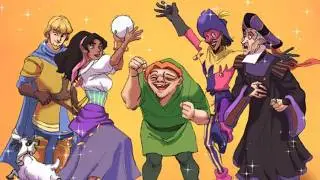 Il Gobbo di Notre Dame - Immagini da Colorare | Quasimodo, Esmeralda e i Gargoyle 🏰🎭 