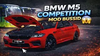 BMW M5 Competition MOD BUSSID 😱 | Ultra Realistic Sound & Speed Test