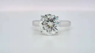 3.00 Carat Classic labgrown diamond engagement ring - Orogem Jewelers