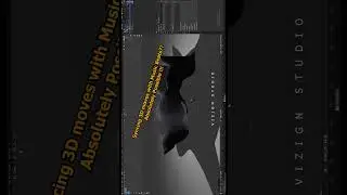 Syncing 3D moves with Music Beats??? Absolutely Possible !!! #shorts #audiovisual #blender3d