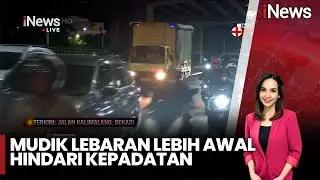 Situasi Lalu Lintas Mudik di Jalan Kalimalang & GT Cikatama| iNews Sore | 21/03