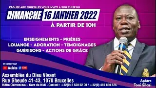 ADV LIVE - TONI SILASI | DIMANCHE 16.01.2022
