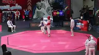 Hamady Gaye (France) Blue VS D.Muzafarov (Kazakhstan) Red Round 2 last 47secs