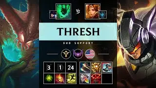 Thresh Support vs Leona - NA Master Patch 25.S1.2