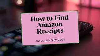 How To Find Amazon Receipt On Amazon App