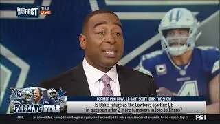 Bart Scott-What went wrong for the Cowboys in their loss to the Titans? First Things First 11/6/18