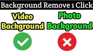 How To Remove Video Background Without Chroma key | How To Remove Background In 1 Click