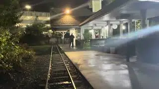 Turtle Back Zoo Railroad at Night