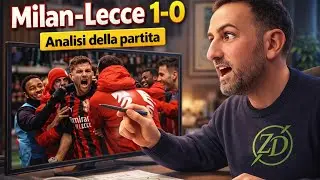 MILAN - LECCE 1-0 ANALISI DELLA PARTITA