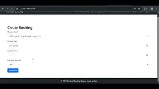 Football Pitch Booking System - Laravel & MySQL | Smart Scheduling Logic