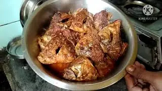 Macher muror jhal||Bengali Food||Village Food||Daily Vlog||মাছের মুড়ো রান্না||Spicy Fish Head Recip