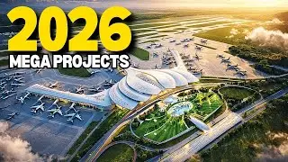 The World&rsquo;s Biggest Megaprojects Completing in 2026 | Mega Bridges, Airports , Skyscrapers, Dams