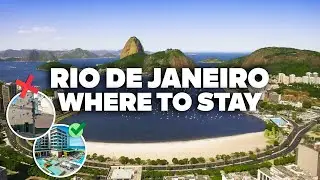 WHERE TO STAY IN RIO DE JANEIRO! Best Areas and Budget Hotels!