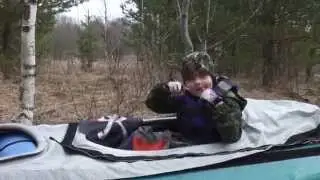 Поход на байдарках. Река Белая Тверская, приток Цны.