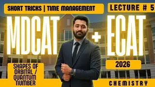 MDCAT & ECAT Chemistry Lecture 5 | Complete Basics | 2026 Preparation