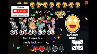 Super Auto Pets July 21, 2024: Two losses and a really lucky win