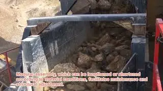 Wobbler Feeder For Sticky Bulk Material Roller Screen For Limestone Coal