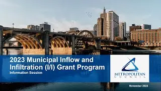 Public Municipal Inflow and Infiltration II Grant Information Program 2023-