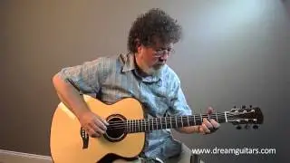 Bresnan OM Brazilian/Adirondack (Red) at Dream Guitars