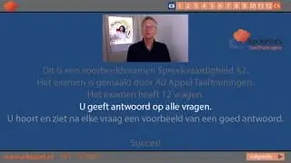 Spreekvaardigheid A2 - Oefenexamen 2