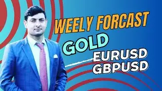 weekly forcast gold, gbpusd and eurusd #forextrading #weeklyforcast