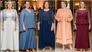 Most Stunning 2 Piece Plus Size Mother of the Groom Dresses: Two Piece Sets & Gowns for Modern Moms