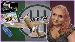 Flying Failure -  Airfix Fiat G-50 | Scale Model Making | Vintage Classics