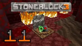 Stoneblock 3 | Ep. 11: 19 Minutes Of Crashing Out Occasionally Broken Up By Nether Dungeon Exploring