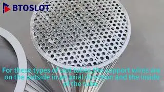 BTOSLOT wedge wire screen johnson screen filter mesh#filtermesh #johnsonscreen #wedgewirescreen