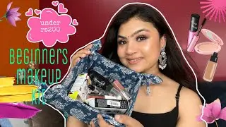 Makeup kit for beginners under rs200#beginnermakeupkit #affordablemakeup #under200