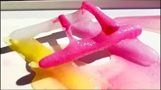 Melting ice cream tower | The art of painting with melted ice cream #timetravel #Satisfying