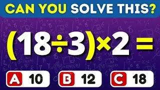 Самая сложная математическая викторина ➗➖➕🧠 От простого к невозможному | Quiz Falcon