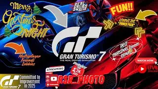 GT7 Gran Turismo 7 Vert 🎄Merry Christmas NIGHT🎄Post Christmas Dinner Coma + #gt7spec3 Racing🤣!!