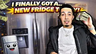 I Got a New Fridge for My New House 🧊🏠 | New Home Upgrade Vlog