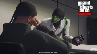 How a mute character interrogate someone [GTA Online]